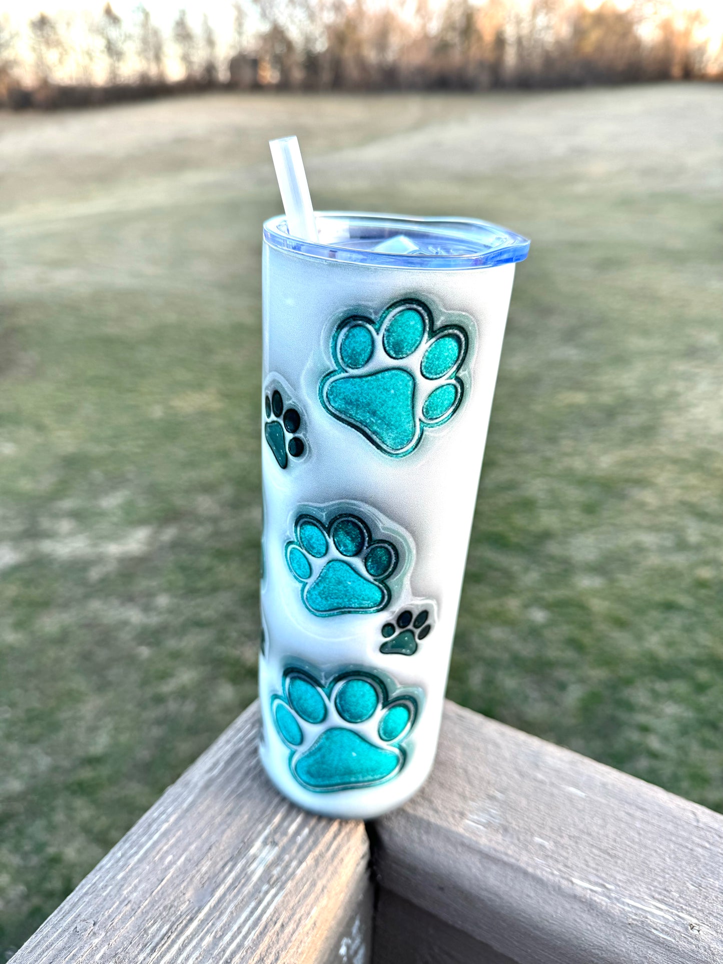 Bold Blue 20oz Tumbler