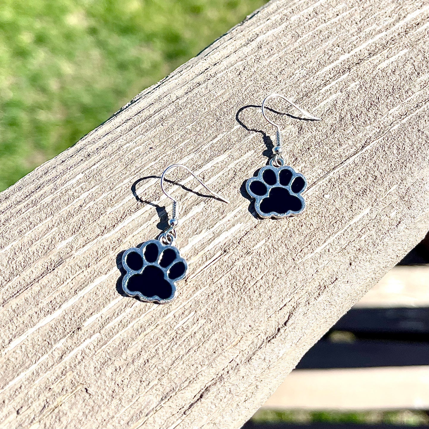 Dangle Paw Earrings