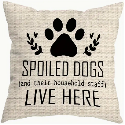 18x18 Dog Pillows (Select Design)