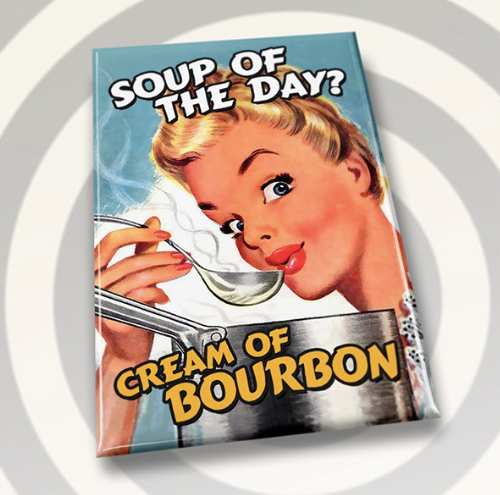 Cream of Bourbon Magnet