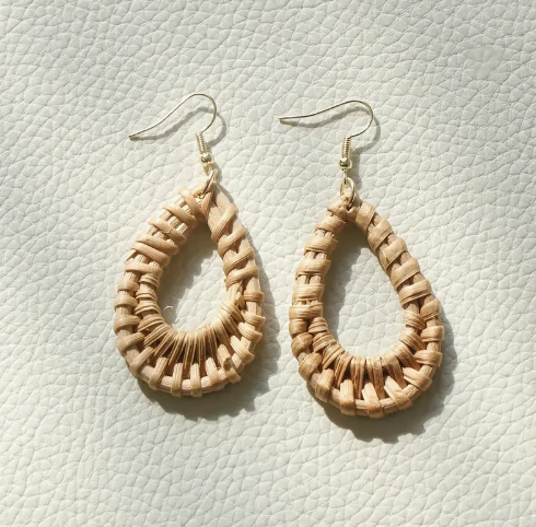 Chic Woven Earrings