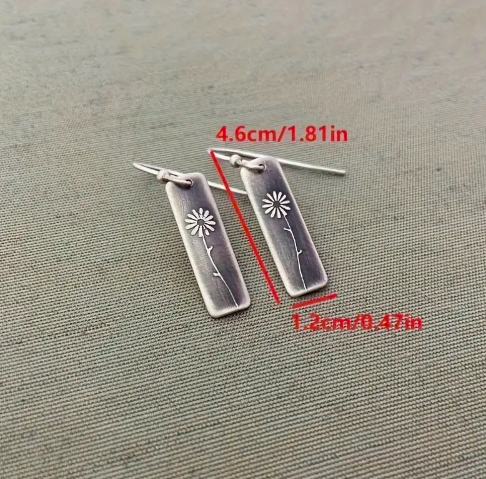 Daisy Flower Earrings