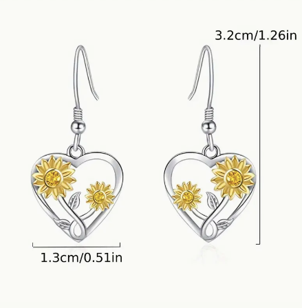 Hallow Heart Earrings