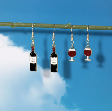 Wine Time Earrings